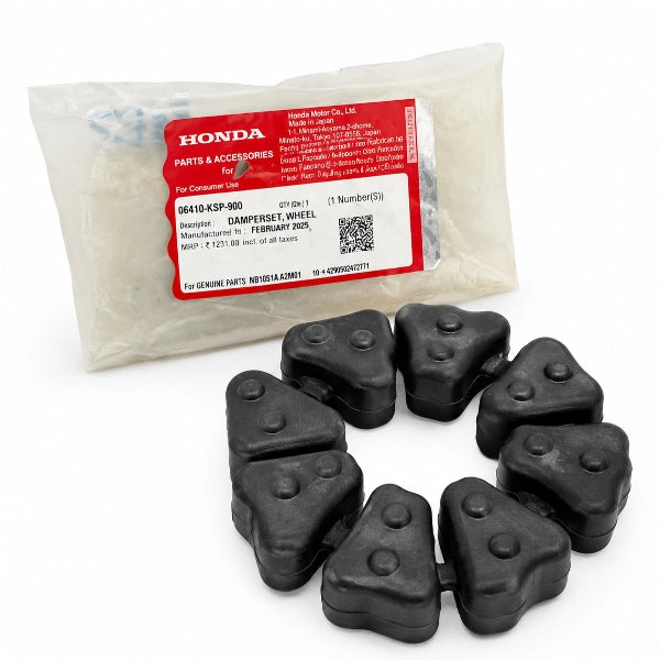 Gomas de Impacto Originales Honda Invicta 150
