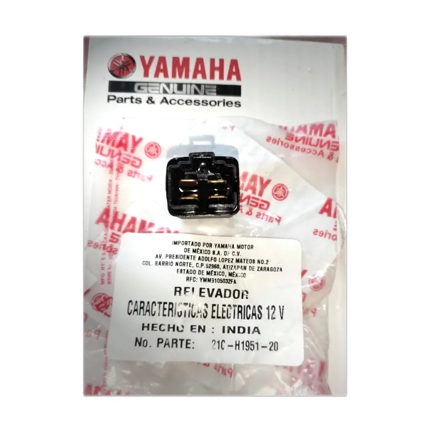 Relay de Arranque Original Yamaha FZ16 / FZ-S 150 / Fazer 150