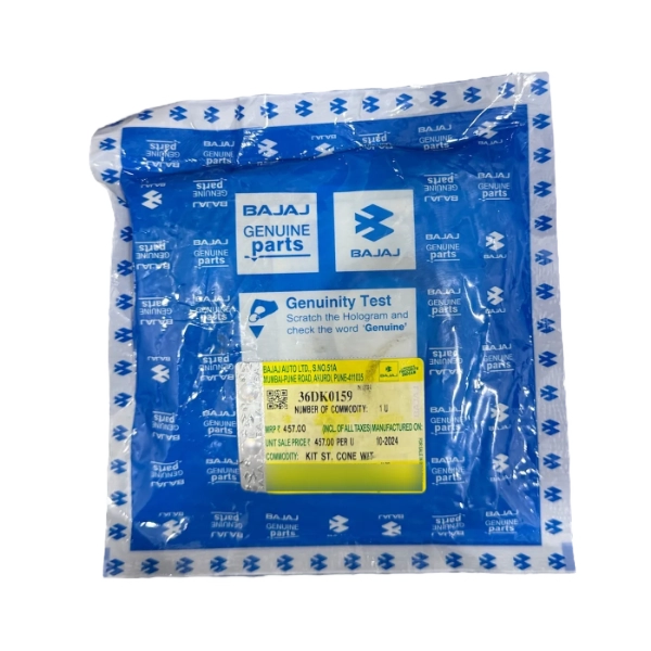 Juego de Tazas y Baleros de Dirección Original Bajaj Pulsar / Dominar / Avenger