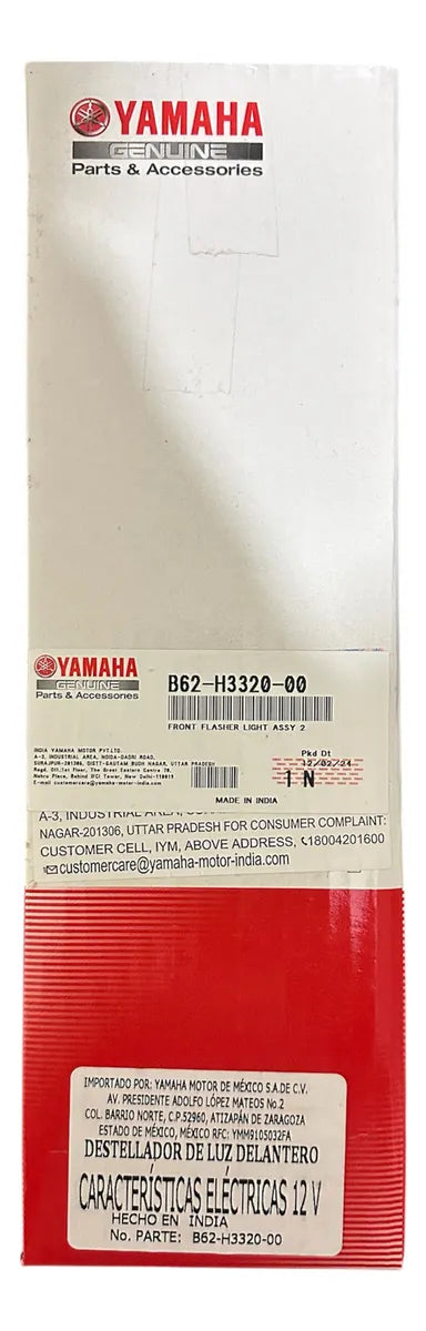 Direccional Delantera Derecha Original Yamaha Ray Z / Ray ZR 113 cc