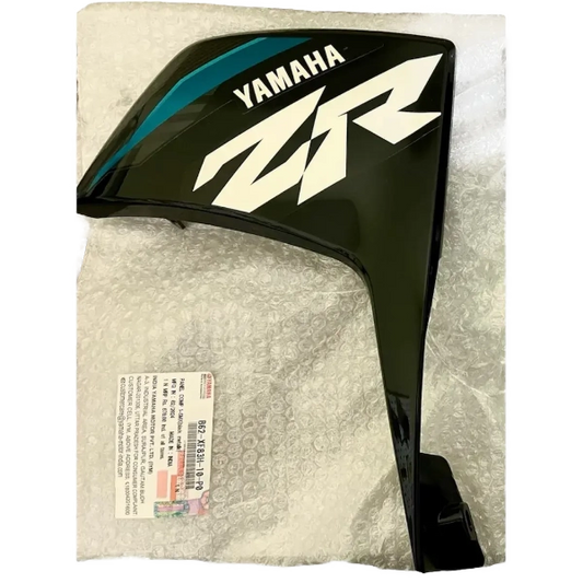 Tapa Lateral Izquierda Original Yamaha Ray ZR 113 cc Azul Petróleo