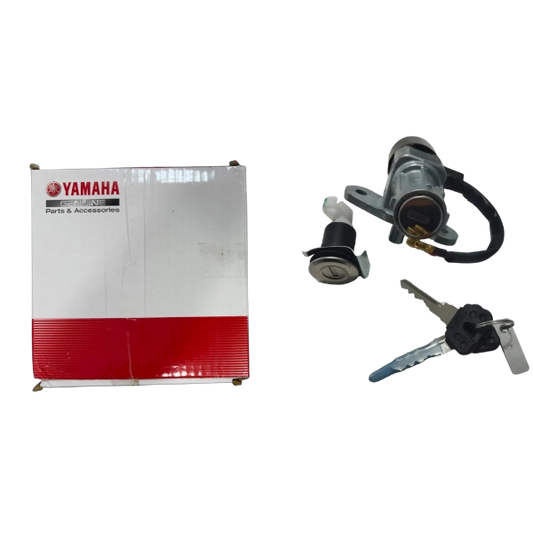Kit de Cerradura con Chapa de Asiento Original Yamaha Ray Z 113 cc