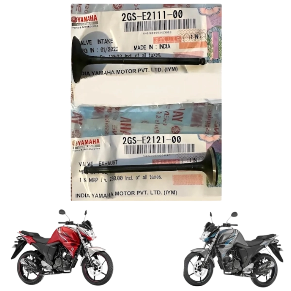 Kit de Válvulas de Admisión y Escape Original Yamaha FZ 2.0 / FZ-S 2.0 / Fazer 2.0 / SZ-RR 150 / XTZ 150