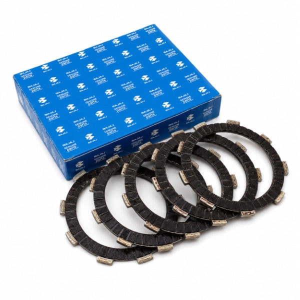 Kit 5 Pastas De Clutch Bajaj Platina 100 Discover 125 Original