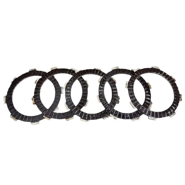 Kit 5 Pastas De Clutch Bajaj Platina 100 Discover 125 Original