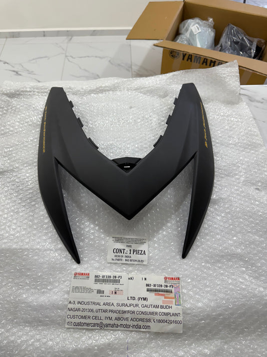 Plástico Bisel Frontal Original Yamaha Ray ZR 113 cc Negro Mate